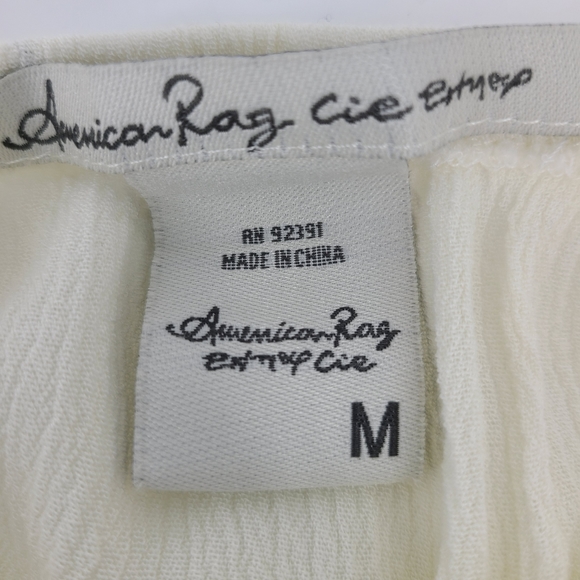 American Rag Boho Off the Shoulder Top M - Picture 8 of 10